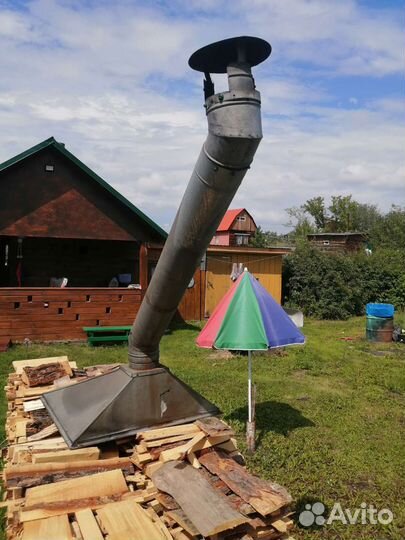 Зонт вытяжной бу