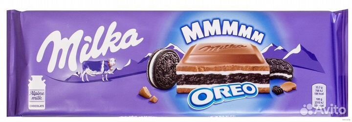 Шоколад Милка (Milka) 300г Орео