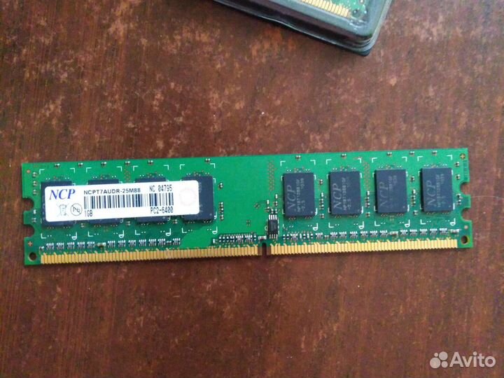 Оперативная память ddr2 1GB 6400U