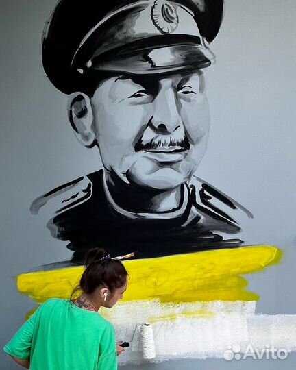 Роспись стен и фасадов