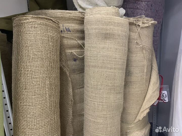 Ткань мешковина метражом