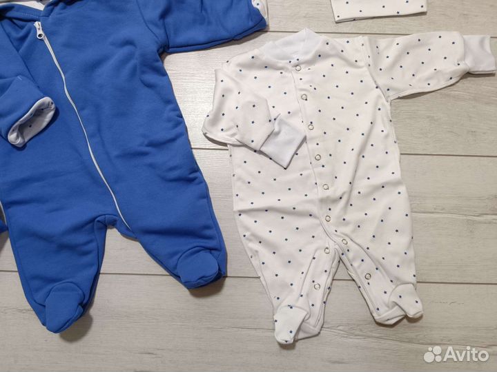 Комплект на выписку из роддома лето/осень 6 предм