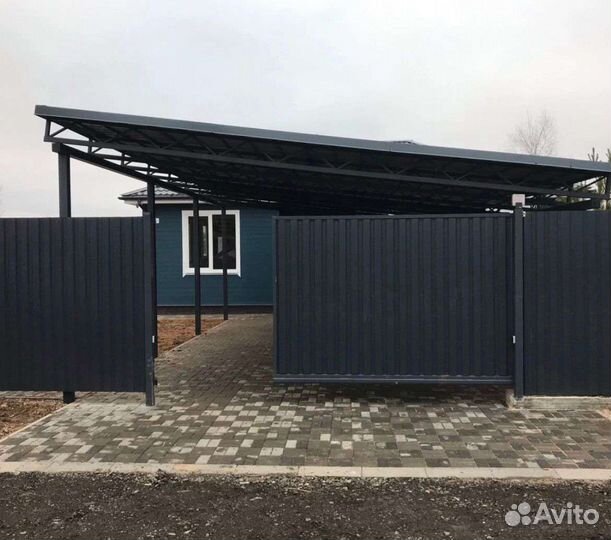 Заборы*Навесы*Ворота*Калитки* Установка*Монтаж