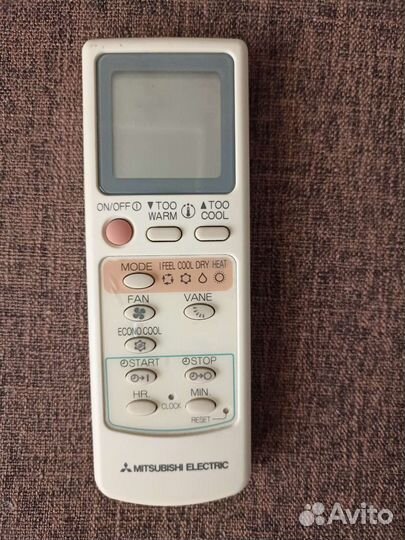 Пульт ду для сплит-системы mitsubishi