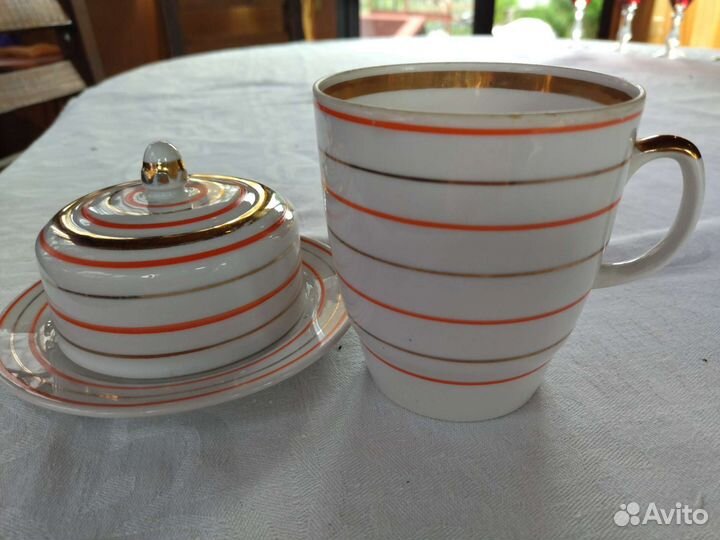 Бокал масленка Вербилки Радио полоски