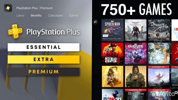 Подписка PS Plus, пс плюс