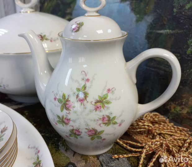 Кофейно-столовый сервиз Богемия. Чехословакия