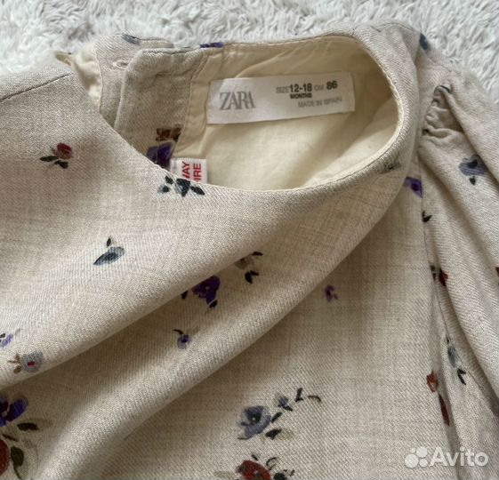 Платья для девочки Zara, Mothercare 86