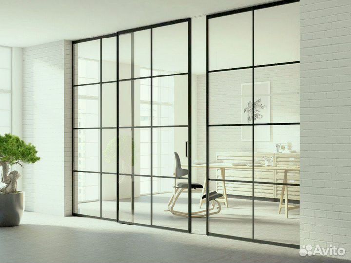 Телескопическая (каскадная) перегородка