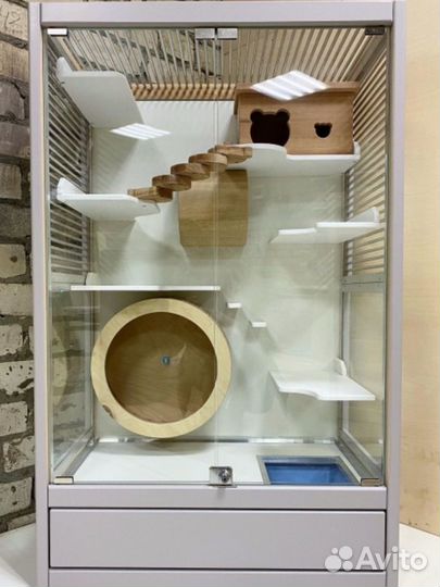 Витрина для шиншиллы, дегу, хорька белки бурундука