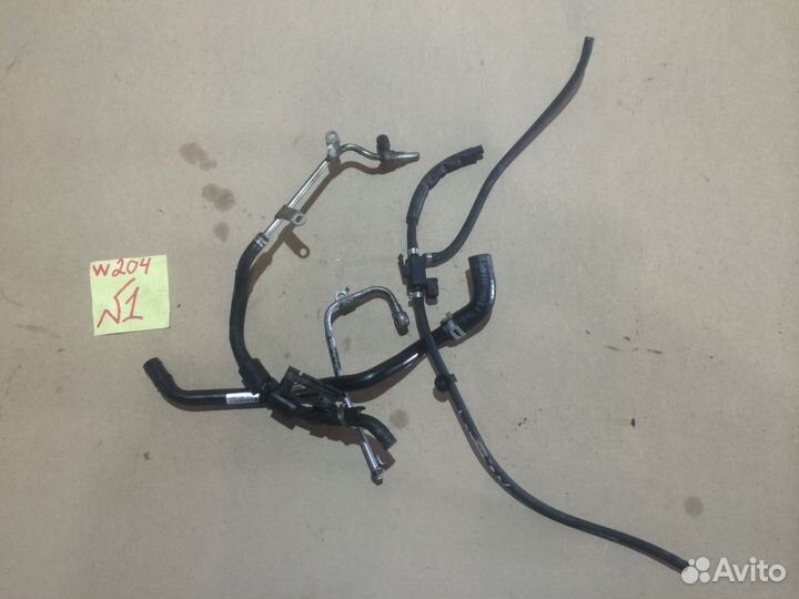 Трубки и патрубки турбины Mercedes C-class W204