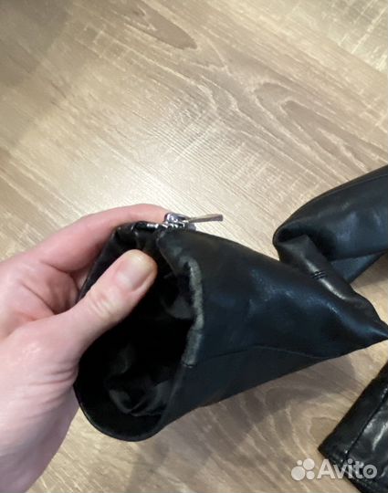 Куртка кожаная mango