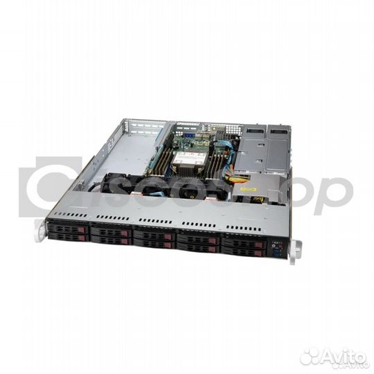 Платформа Supermicro 1U SYS-110P-WTR, До одного пр