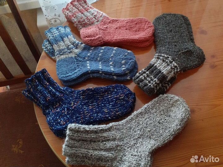 Носки шерстяные женские