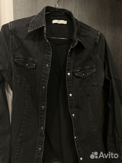 Джинсовая рубашка lee