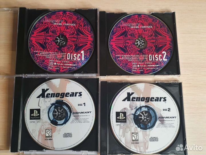 Xenogears + OST (soundtrack) ps1 PlayStation пс1