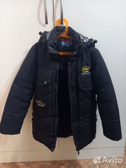 Зимняя куртка на мальчика 128р