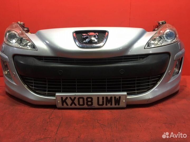 Ноускат Peugeot 308. Передняя часть