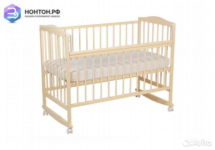 Кровать детская Фея 204 бежевый