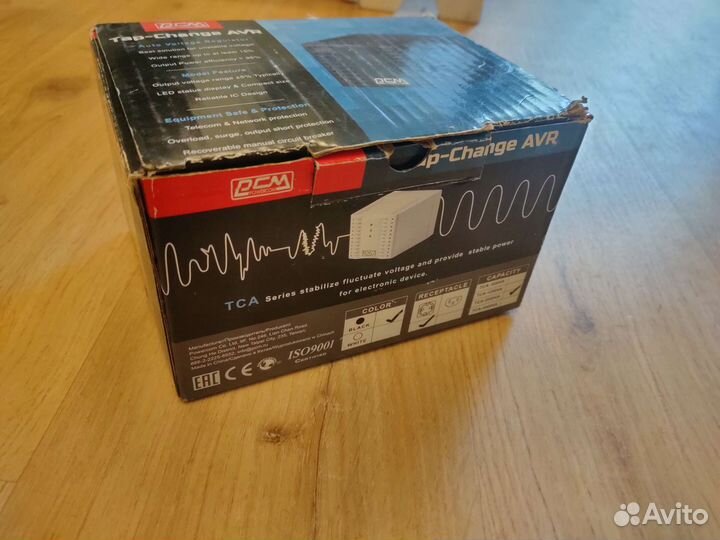 Однофазный стабилизатор Powercom TCA-2000VA