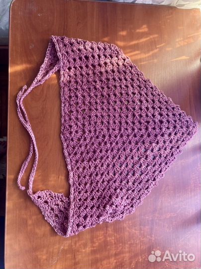 Косынка вязаная