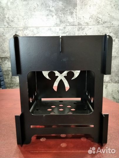 Туристическая печь-щепочница 