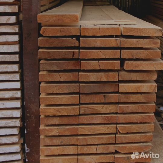 Доски лиственницы камерной сушки 30x150 мм, гарант