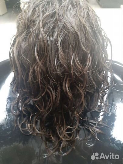 Химическая завивка волос, карвинг,долговременная у