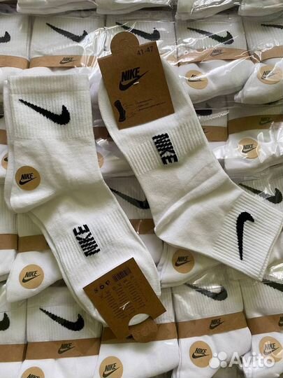 Носки Nike белые