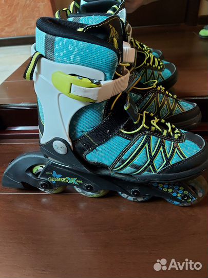 Роликовые коньки, раздвижные K2, 32-37 размер