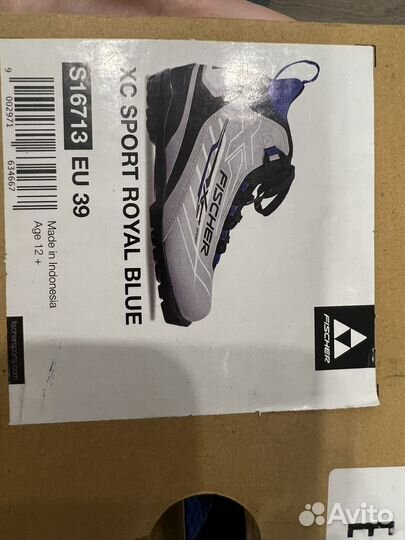 Лыжные ботинки fisher xc 38