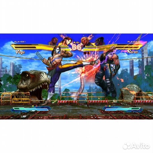 Street Fighter X Tekken, б/у, английский (vita)