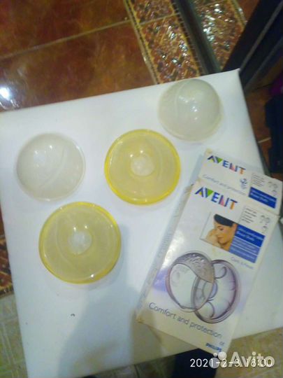 Накладки на грудь для сбора грудного молока Avent