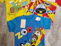 3 новые футболки на мальчика Bonito Kids 104
