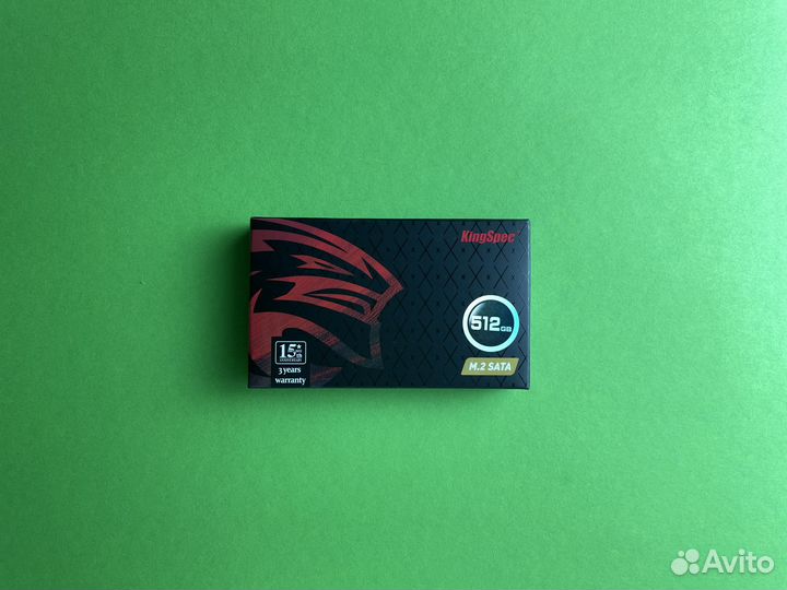 SSD 512 GB KingSpec M.2 NT 512 2280 SATA 6Gb/s