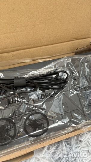 Новая клавиатура HP USB Slim KB Win 8 RU