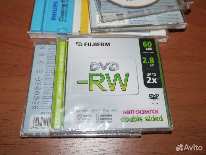 Диски 8 см dvd-rw для видеокамер