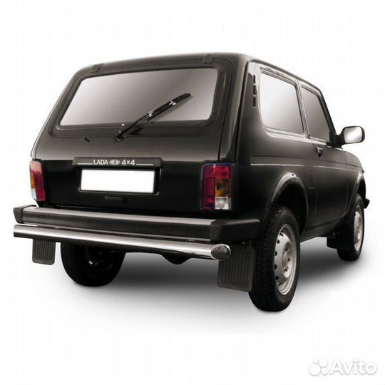 Защита заднего бампера Ваз 21213 (niva) 3 дв