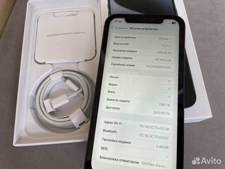 iPhone Xr, 256 ГБ
