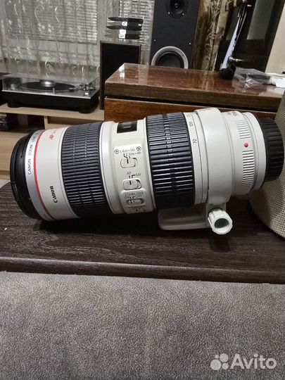 Объектив canon ef 70 200mm f 2,8 IS USM