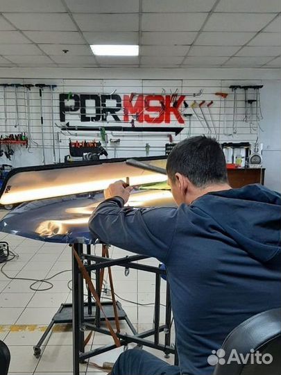 Обучение ремонту вмятин без покраски