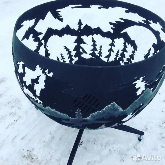 Кострище, очаг, мангал