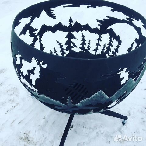 Кострище, очаг, мангал