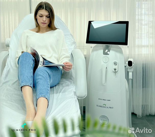 Диодный лазер для эпиляции Lumines’ Эво Про 2400