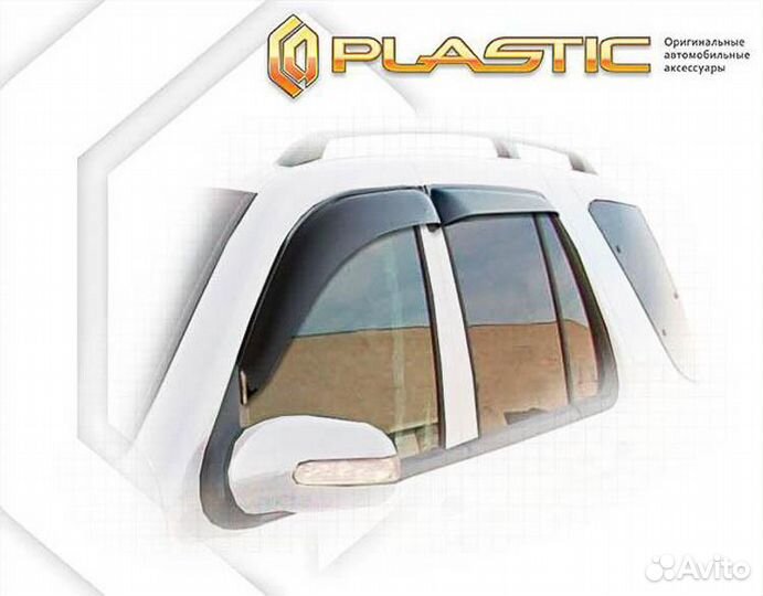 Ветровики дверей Mercedes-Benz ML 2000-2004