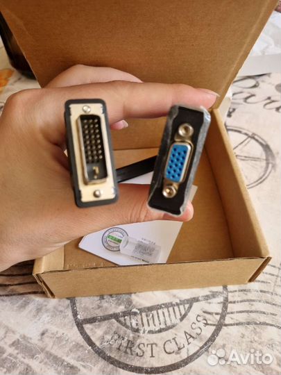 Переходник dvi