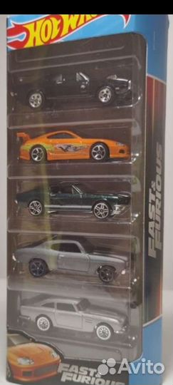 Hot wheels 5 pack supra fast and furious