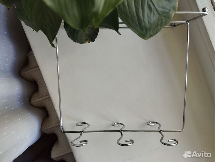 Держатель для бокалов хромированная