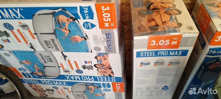 Каркасный бассейн 305х76 с фильтром