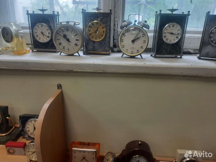 Часы и будильники СССР